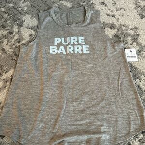 NWT PURE BARRE OPEN BACK TANK SMALL